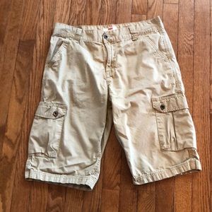 Levi Strauss khaki boys shorts size 20